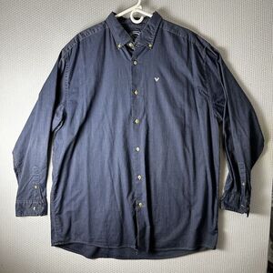 Callaway Golf Denim Size Large Button Up XXL Long Sleeve Men's‎